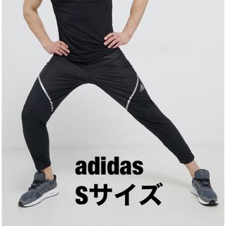 アディダス(adidas)のS アディダス 新品 ウィンドパンツ ランニングパンツ ジップ 陸上 ウーブン(その他)