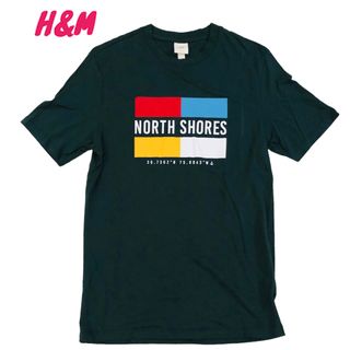 エイチアンドエム(H&M)のH&M プリント半袖Tシャツ(Tシャツ/カットソー(半袖/袖なし))