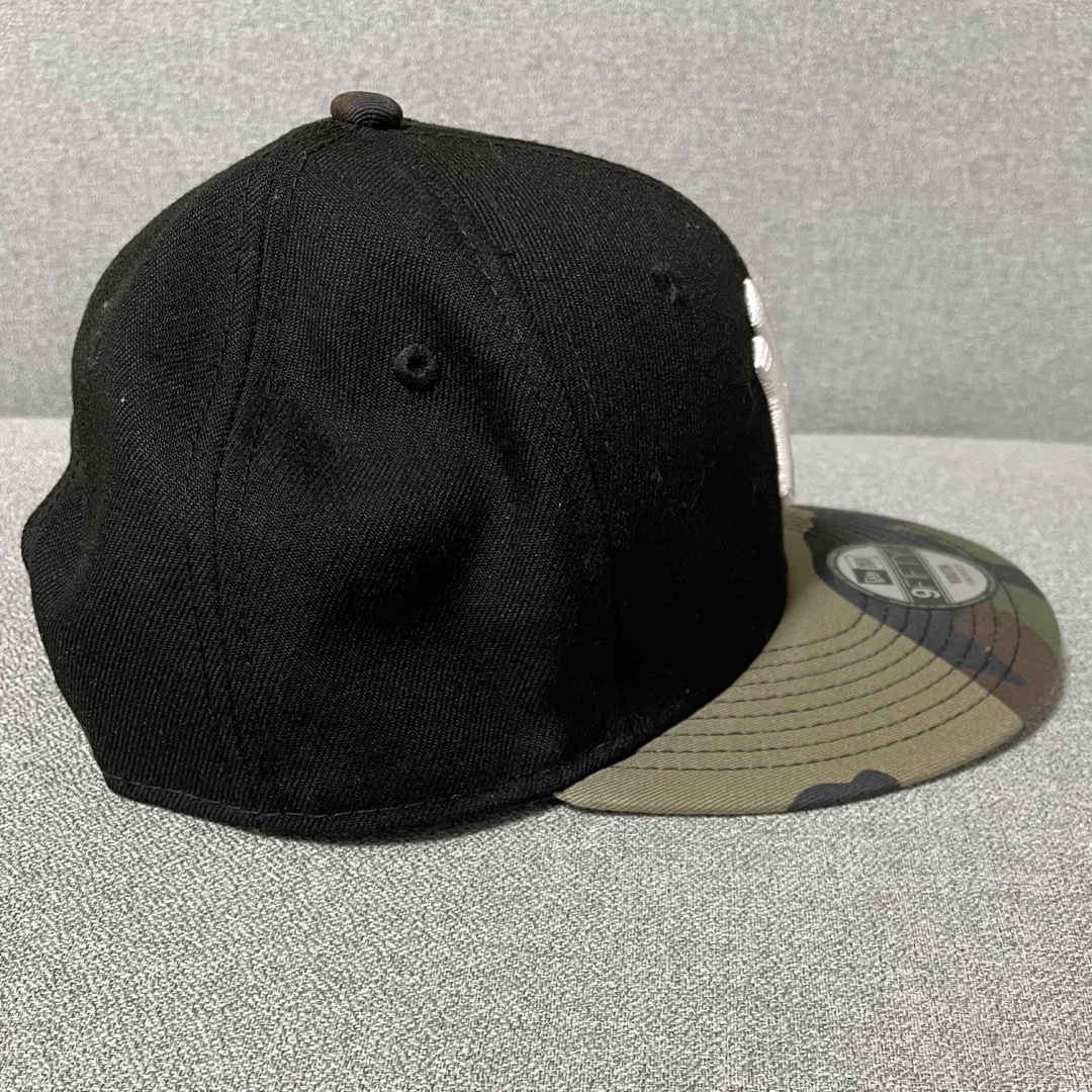 NEW ERA(ニューエラー)のニューエラ　kids カモフラブラック キッズ/ベビー/マタニティのこども用ファッション小物(帽子)の商品写真