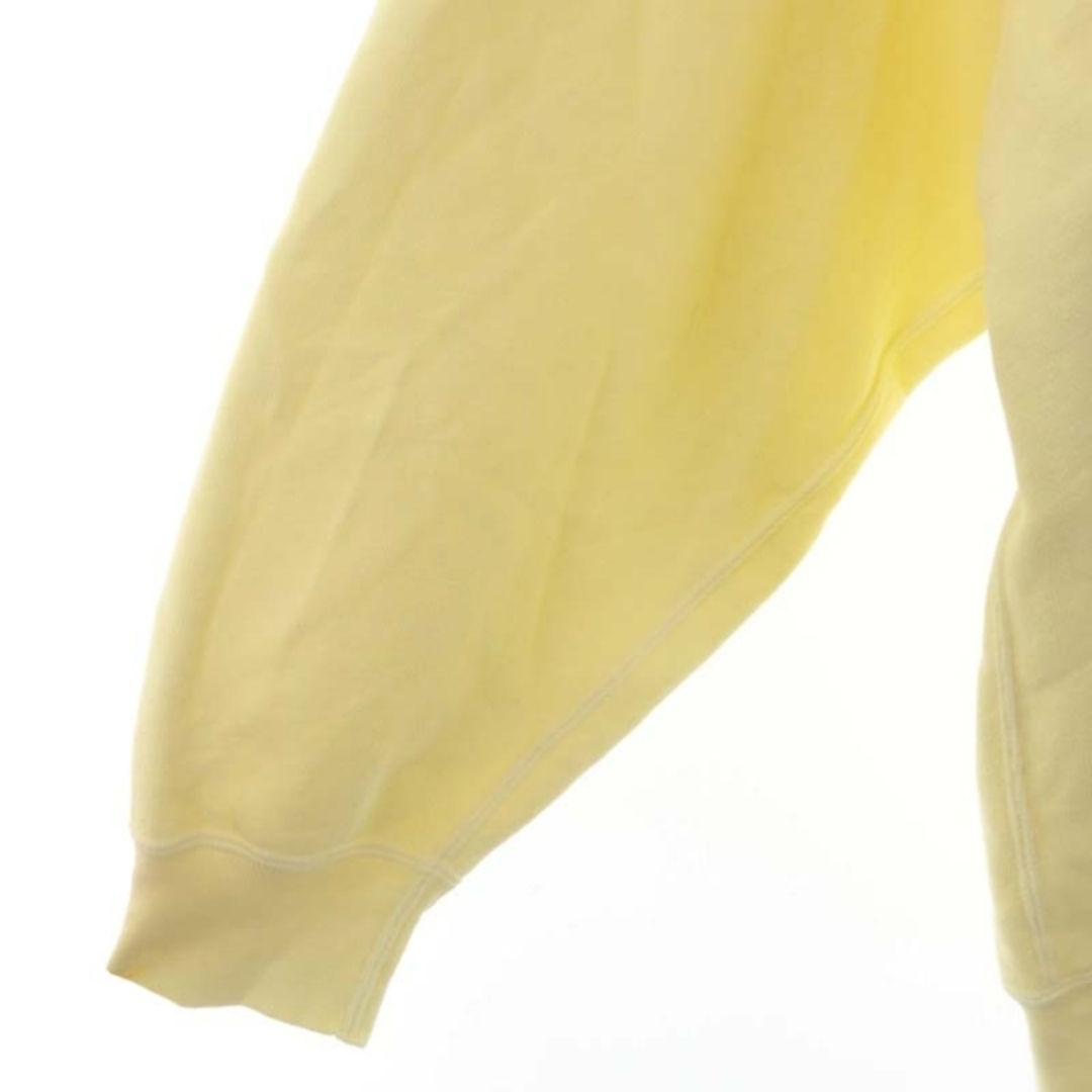 ドゥーズィエムクラス wear out sweat スウェット 長袖 黄色