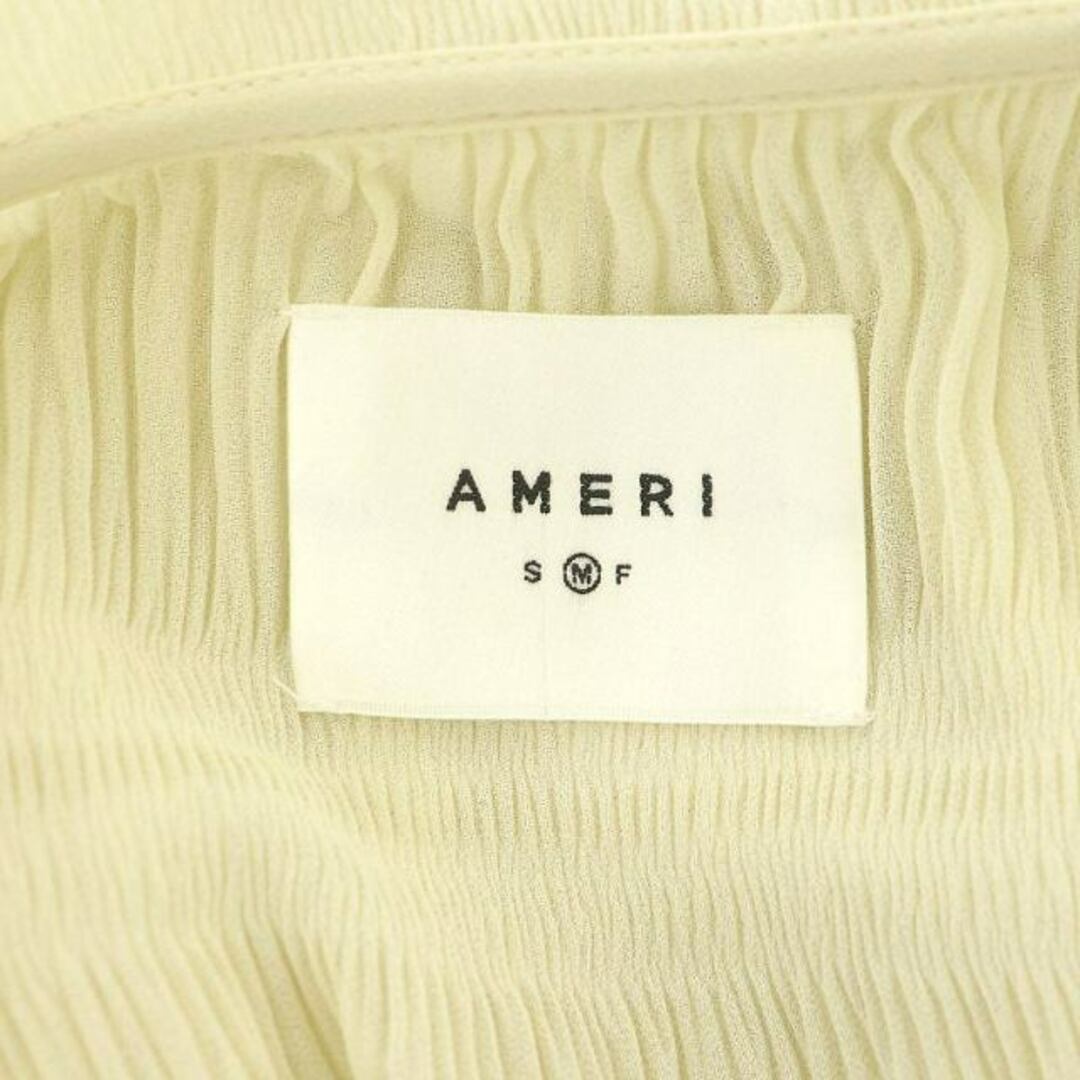 Ameri VINTAGE(アメリヴィンテージ)のアメリヴィンテージ SHIRRING PLEATS DRESS ワンピース 長袖 レディースのワンピース(ロングワンピース/マキシワンピース)の商品写真