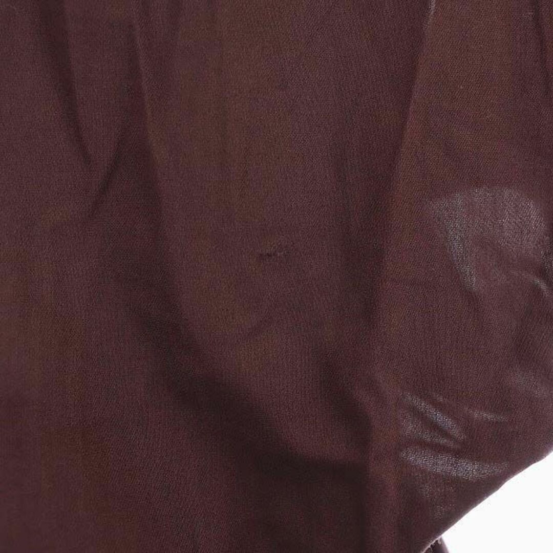 CHRISTIAN AUJARD(クリスチャンオジャール)のクリスチャンオジャール 半袖ノーカラーシャツワンピース ロング レディースのワンピース(ロングワンピース/マキシワンピース)の商品写真