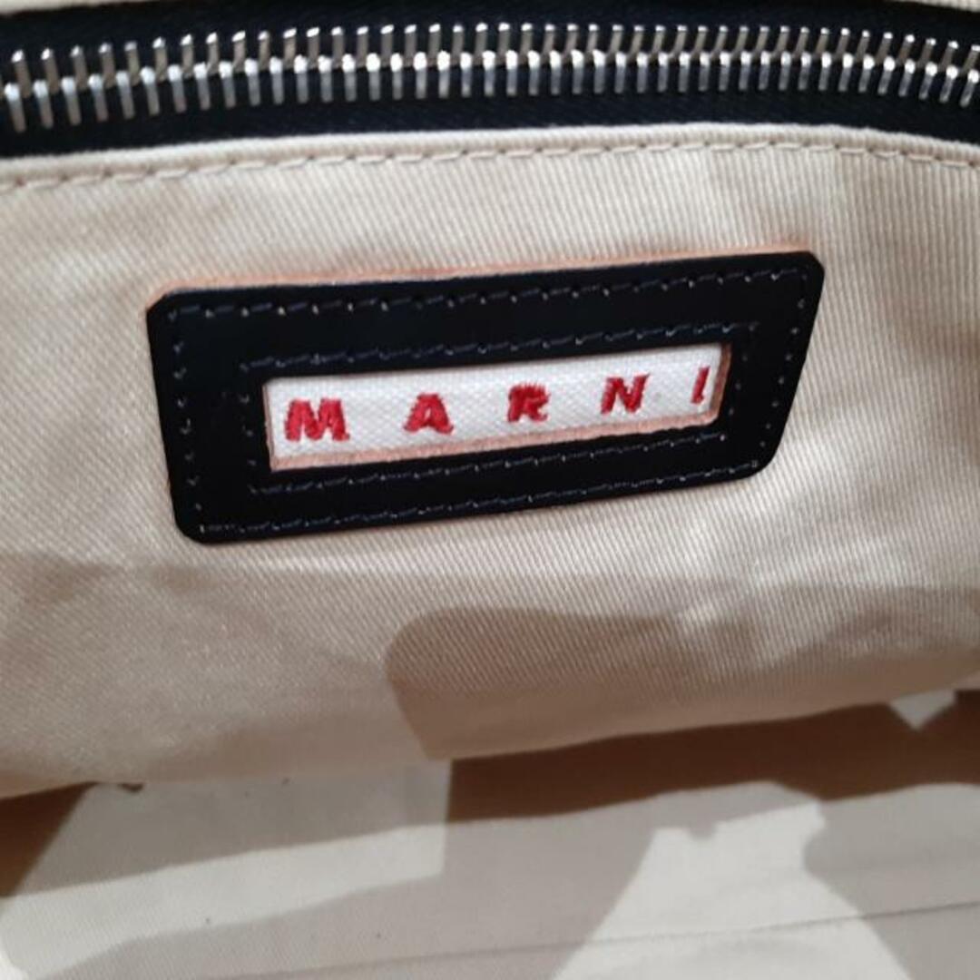 【新品未使用】 MARNI マルニ ショルダーバッグ ポリエステル DARK OLIVE/BLACK/LILY WHITE SBMQ0067A0P4602