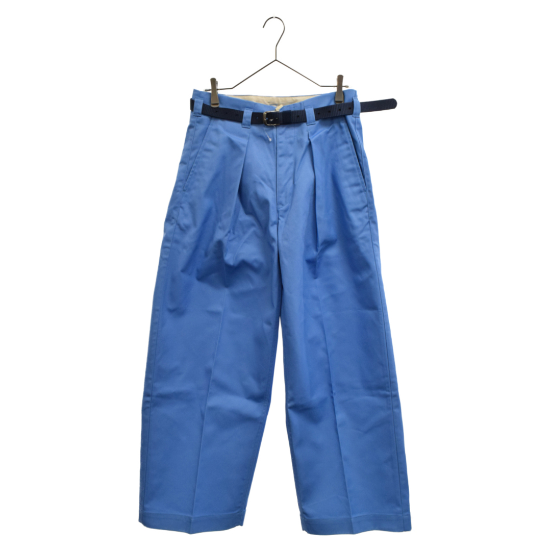 Dickies ディッキーズ ×saby サバイ Type Tuck Baggy タイプ1タックバギー チノワイドロングパンツ ブルー BSP-041801