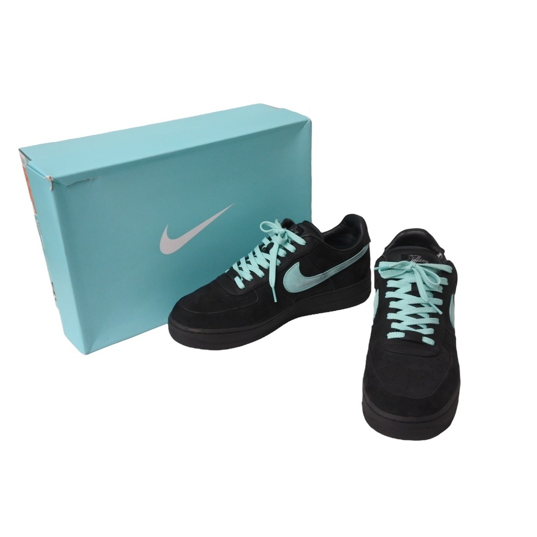 NIKE × Tiffany & Co. ナイキ ティファニー Air Force 1 Low エアフォース スニーカー ブラック DZ1382-001 30cm 良品  54723約105cmヒール高