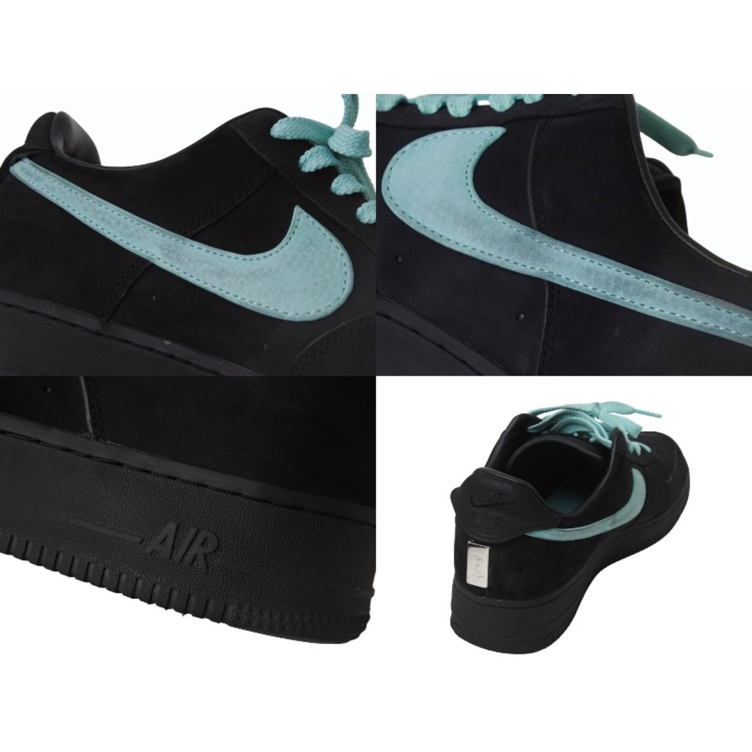 NIKE(ナイキ)のNIKE × Tiffany & Co. ナイキ ティファニー Air Force 1 Low エアフォース スニーカー ブラック DZ1382-001 30cm 良品 中古 54723 レディースの靴/シューズ(ブーツ)の商品写真