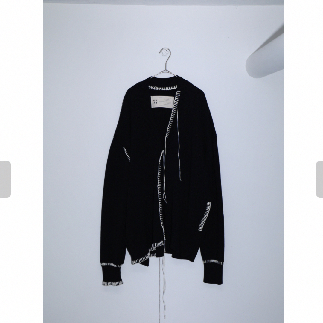 yokeOUAT black office cardigan 3 カーディガン