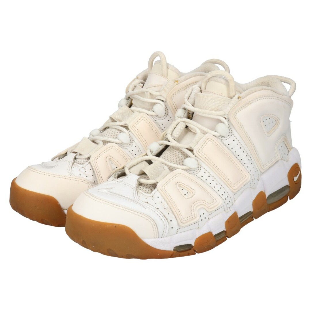 NIKE(ナイキ)のNIKE ナイキ AIR MORE UPTEMPO エアモアアップテンポ ハイカットスニーカー ホワイト US9.5/27.5cm 414962-103 メンズの靴/シューズ(スニーカー)の商品写真