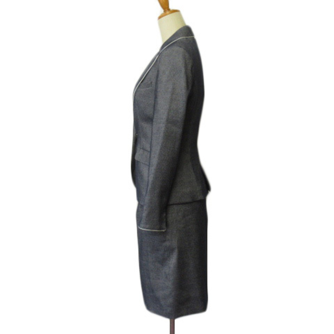 オリヒカ ORIHICA スーツ ジャケット スカート 5 紺 ネイビー 1