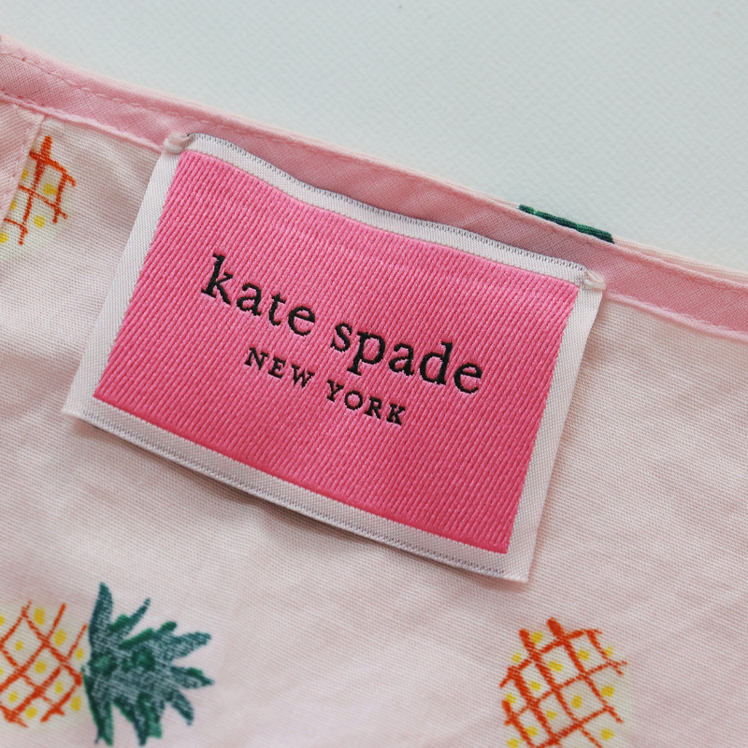 ケイトスペード kate spade パイナップル ブレア ドレス M/ピンク