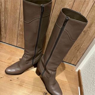 GINZA Kanematsu - 銀座かねまつ レディース レザー ロングブーツ