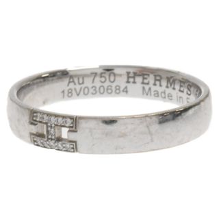 【超希少】HERMES SLIM BAND RING 18KWG