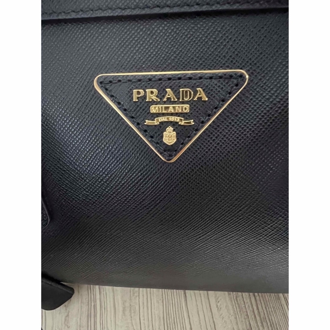 極美品 PRADA プラダ バッグ ショルダー サフィアーノ ガレリア