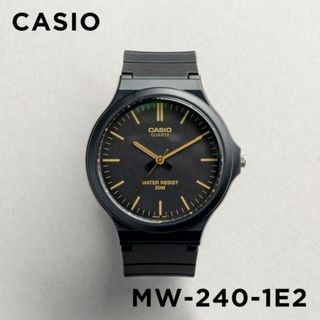 カシオ(CASIO)の【並行輸入品】【日本未発売】CASIO STANDARD MENS カシオ スタンダード MW-240-1E2 腕時計 時計 ブランド メンズ キッズ 子供 男の子 チープカシオ チプカシ アナログ ブラック 黒 海外モデル 送料無料(腕時計(アナログ))