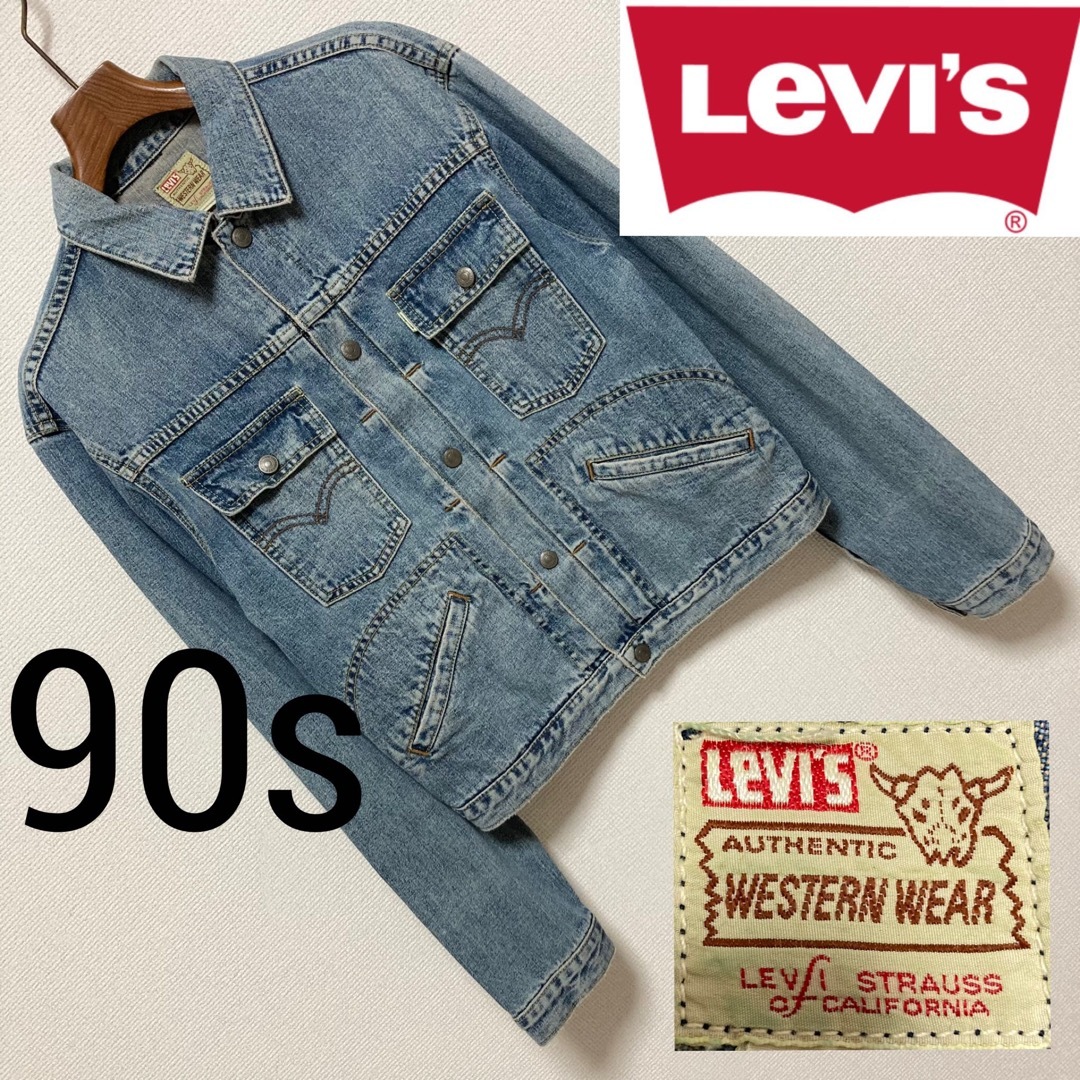 100%cotton90s LEVI’s DENIM JACKET