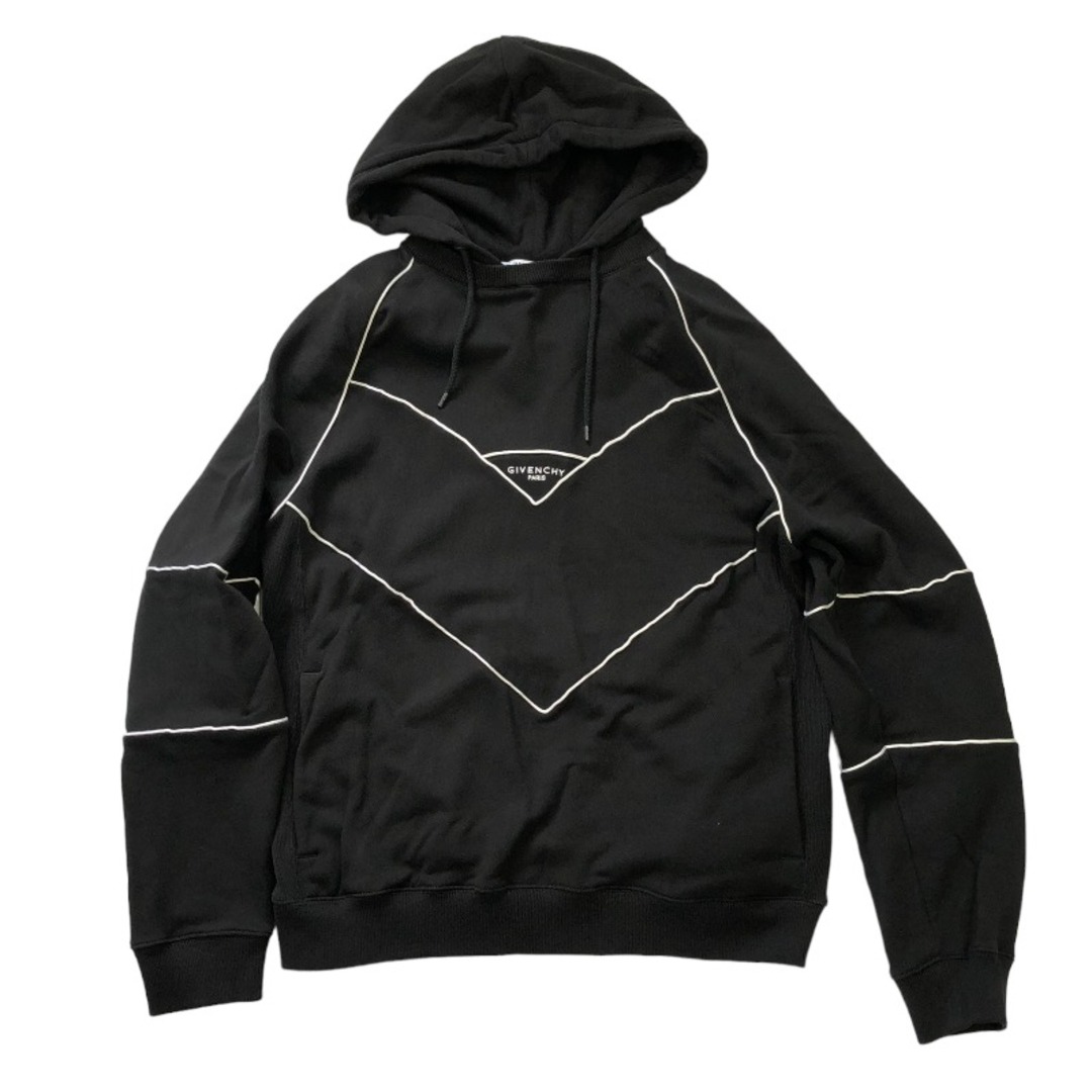 GIVENCHY パーカー ジャケット 黒 ブラック ジバンシー 美品 チャック