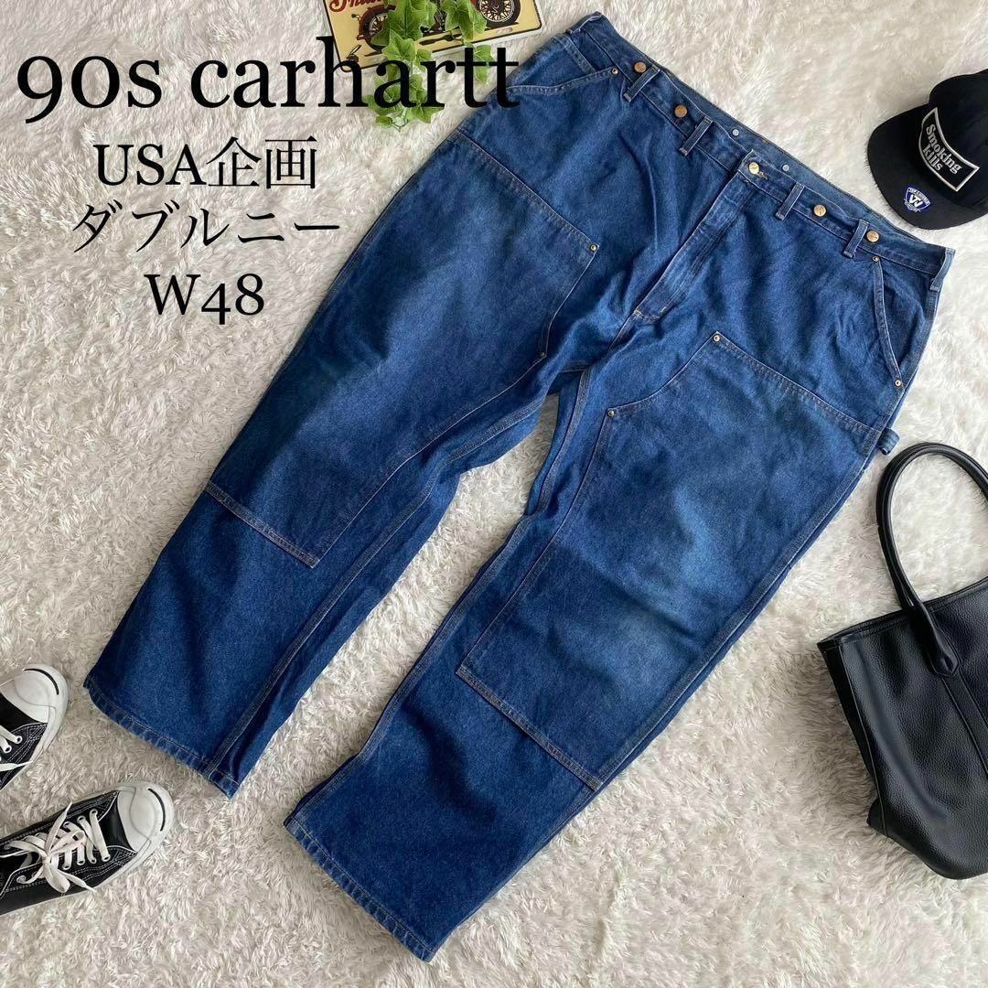 carhartt USA規格 ストリート デニム ジーンズ パンツ - デニム/ジーンズ