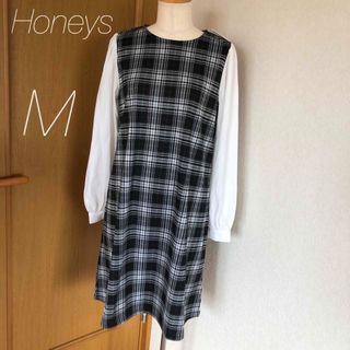 ハニーズ(HONEYS)の【新品】Honeys チェックワンピース(ひざ丈ワンピース)