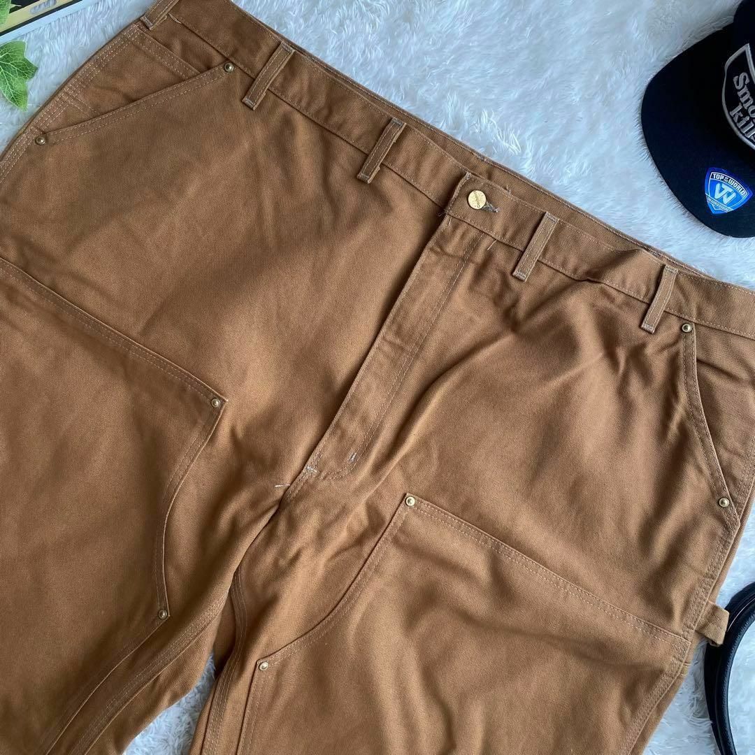 ☆美品 90s carhartt カーハート ダブルニー ダック地 極太 W50