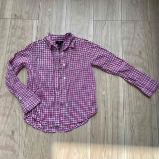 ギャップキッズ(GAP Kids)のチェックシャツ　size120(ブラウス)