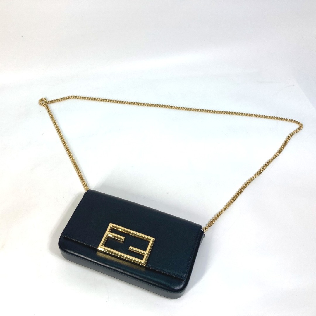 FENDI - フェンディ FENDI FFロゴ ペカン 8BS032 長財布 クラッチ