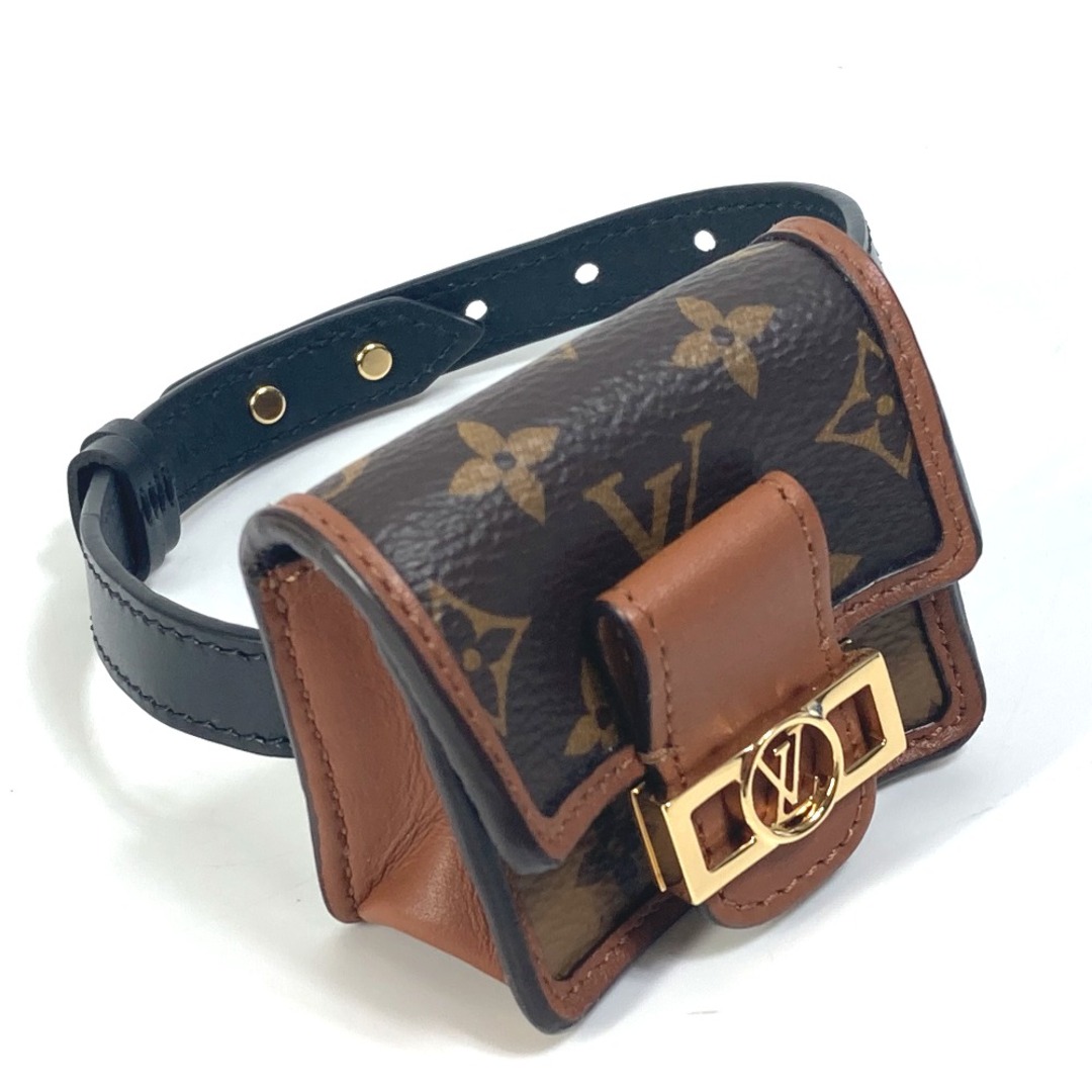 LOUIS VUITTON(ルイヴィトン)のルイヴィトン LOUIS VUITTON ブラスレ・パーティー ドーフィーヌ M6786A モノグラム・リバース ブレスレット形airpodsケース イヤホン エアポッズ イヤフォンケース モノグラムリバースキャンバス ブラウン 未使用 スマホ/家電/カメラのスマホアクセサリー(その他)の商品写真