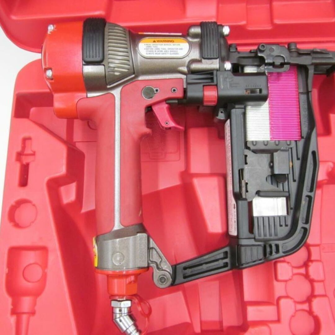 領収書可】マックス(MAX) 高圧ステープル用エアネイラ HA-57/957T-