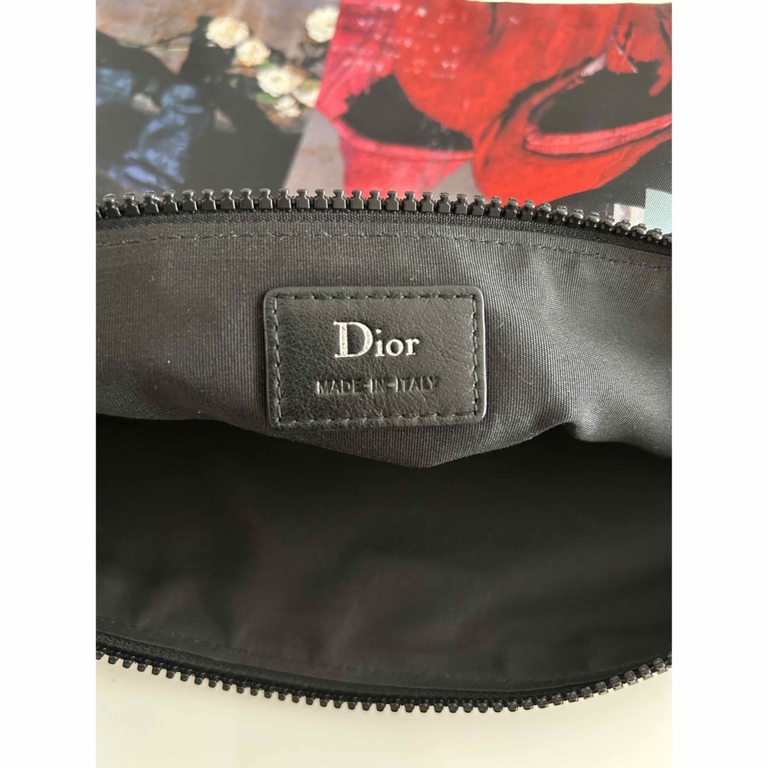 本物　Dior Homme ディオールオム クラッチバッグ (総柄)【中古】美品