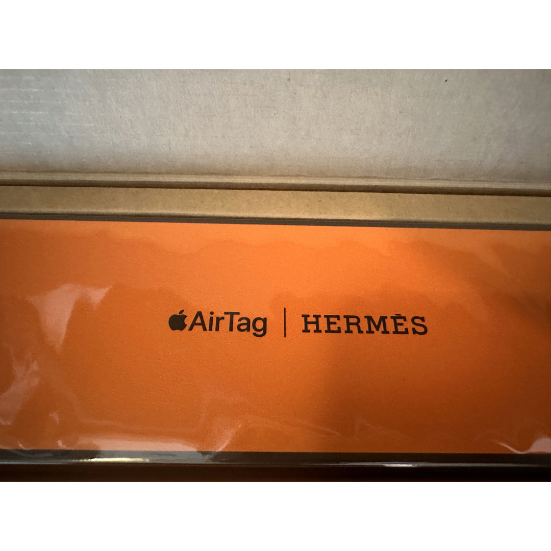 【新品未開封】AirTag Hermèsバッグチ‍ャーム – オレンジ 1