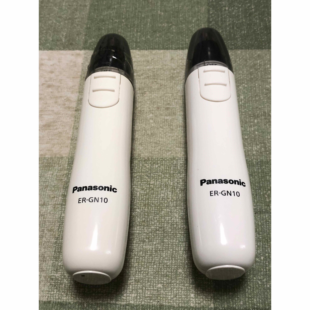 Panasonic(パナソニック)のパナソニック　Panasonic  鼻毛カッター　2個セット　ジャンク品 コスメ/美容のメイク道具/ケアグッズ(眉・鼻毛・甘皮はさみ)の商品写真