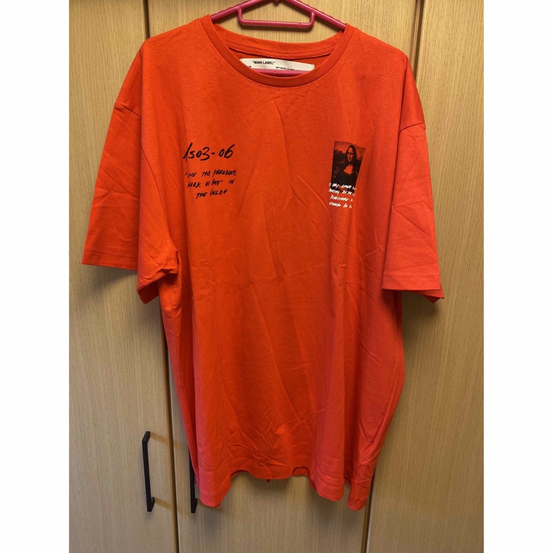 OFF-WHITE - 正規4.5万 19SS OFF-WHITE オフホワイト モナリザ Tシャツ