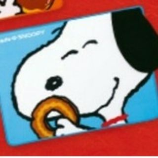 スヌーピー(SNOOPY)のスヌーピー ミスタードーナツ ブランケット(キャラクターグッズ)