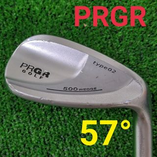 プロギア(PRGR)のPRGR(プロギア) 500WEDGE FORGED type02 57度(クラブ)