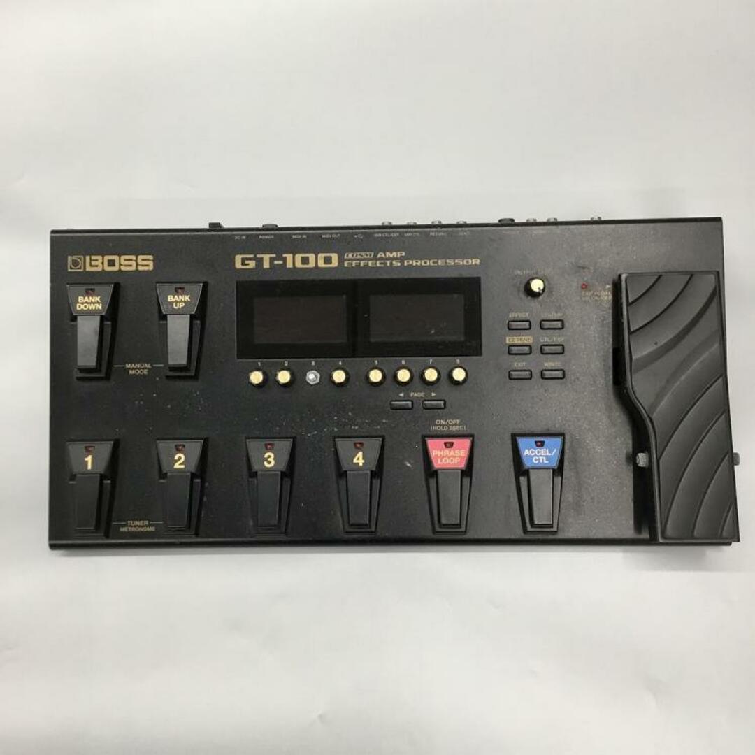 BOSS（ボス）/GT-100 【USED】ギター用エフェクターマルチエフェクター【ららぽーと門真店】あり