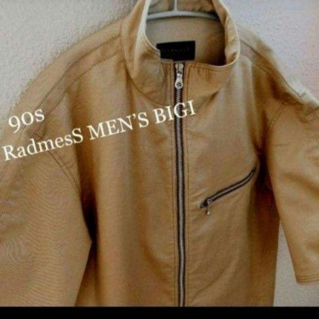 90s　RadmesS MEN'S　BEGI/メンズ・ビギ　半袖ブルゾン