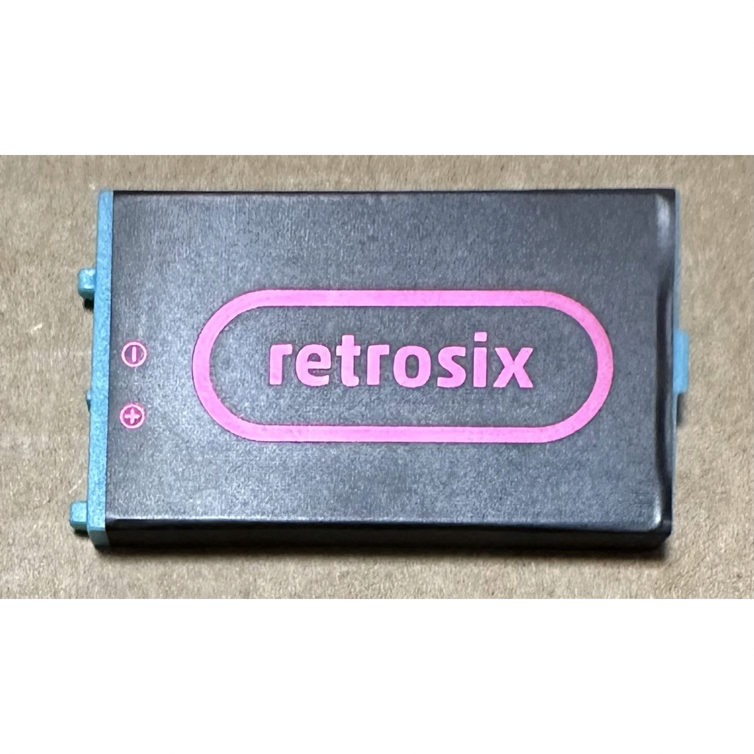 ゲームボーイアドバンス(ゲームボーイアドバンス)のretro six ゲームボーイアドバンスSP用　900mAh バッテリーパック エンタメ/ホビーのゲームソフト/ゲーム機本体(その他)の商品写真