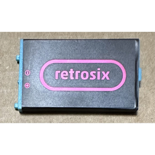 retro six ゲームボーイアドバンスSP用　900mAh バッテリーパック
