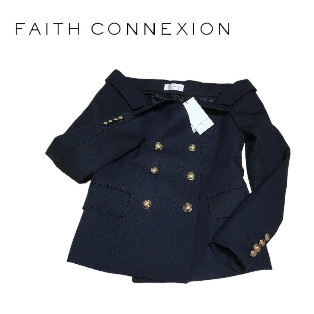 FAITH CONNEXION off shoulder sail Jacket