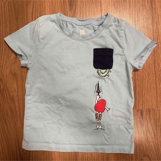 グラニフ(Design Tshirts Store graniph)のグラニフ　かこさとし　絵本　だるまちゃんとかみなりちゃん　Tシャツ　100(Tシャツ/カットソー)