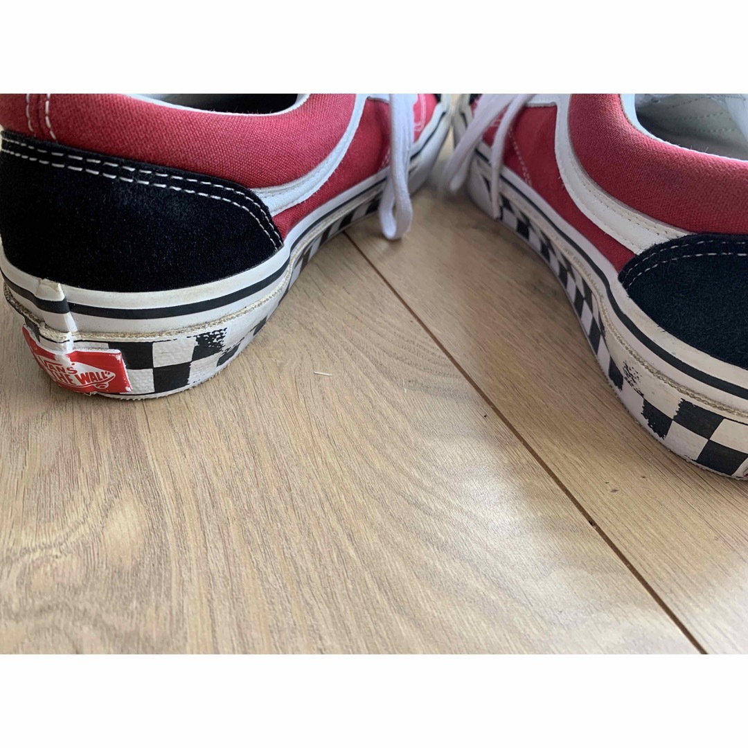 【VANS】オールドスクール チェッカー 24.5cm