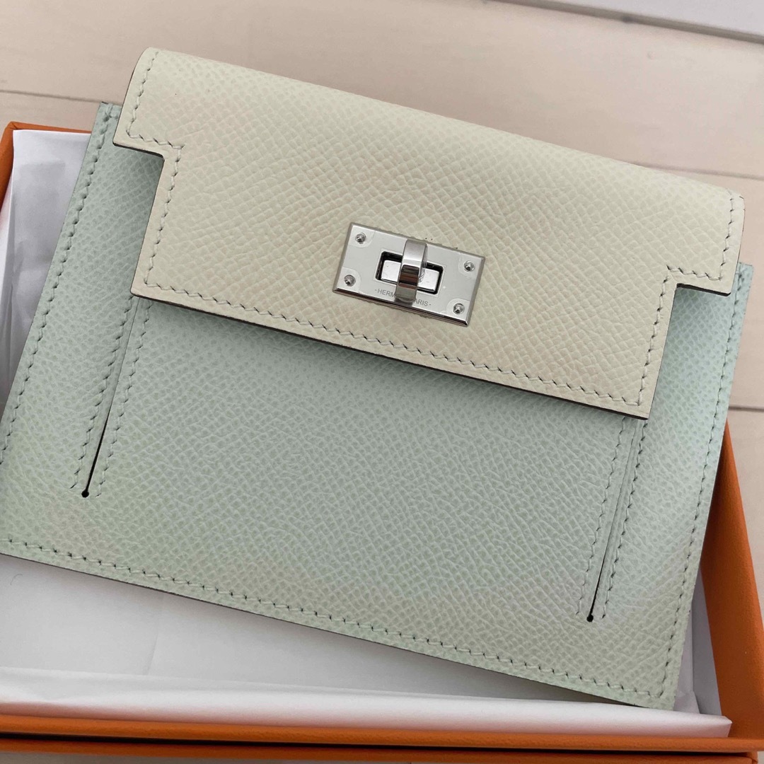 HERMES エルメス ケリー ポケット コンパクト B刻印年   財布