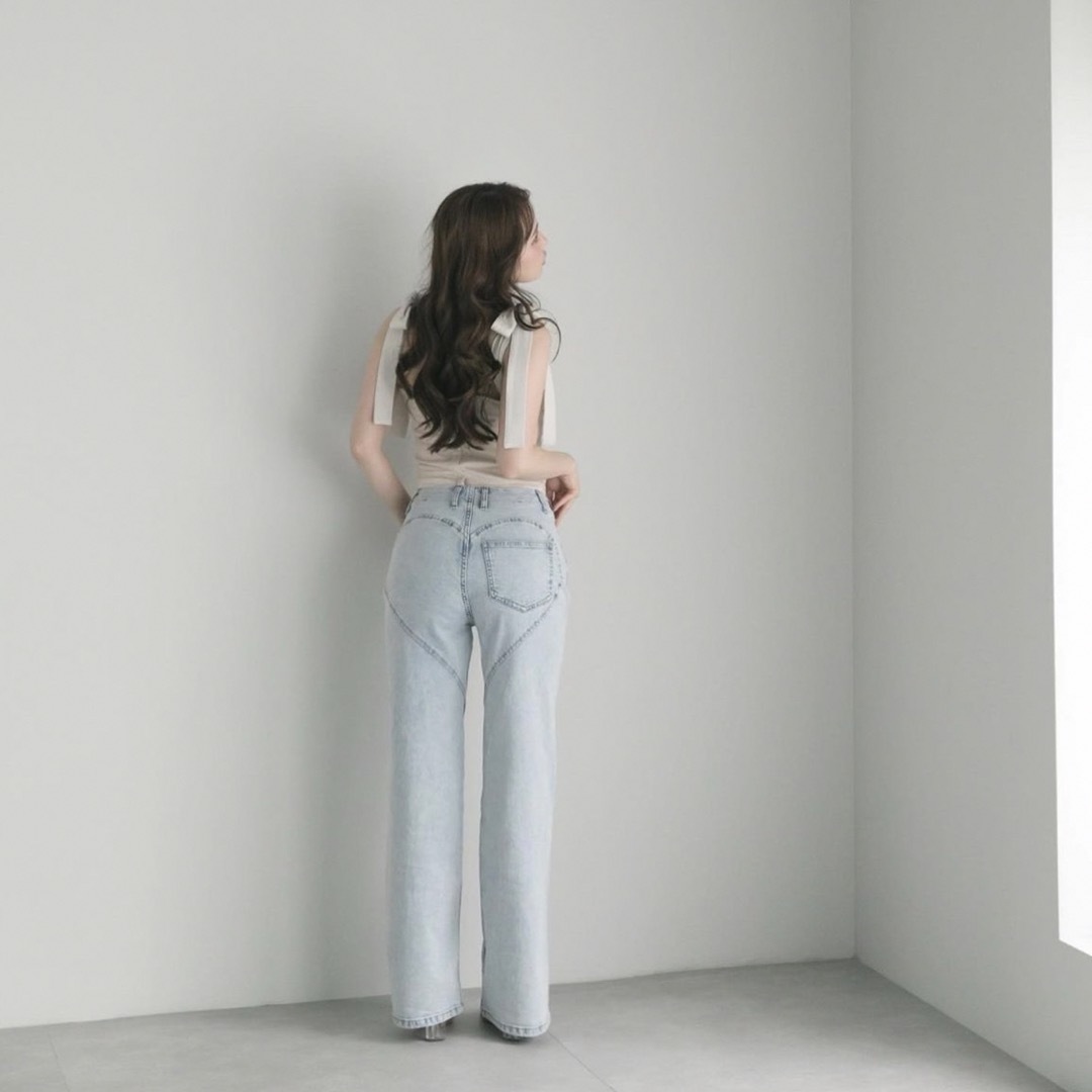 Bubbles - andmary heart hip denimの通販 by うさぎ♡'s shop ...