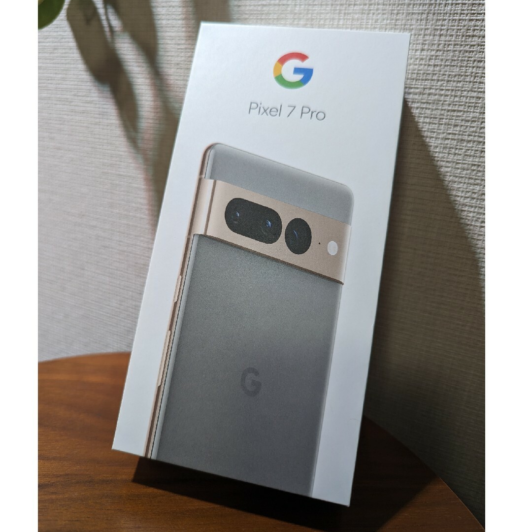 Google Pixel(グーグルピクセル)のPixel7 Pro Hazel 128 GB スマホ/家電/カメラのスマートフォン/携帯電話(スマートフォン本体)の商品写真