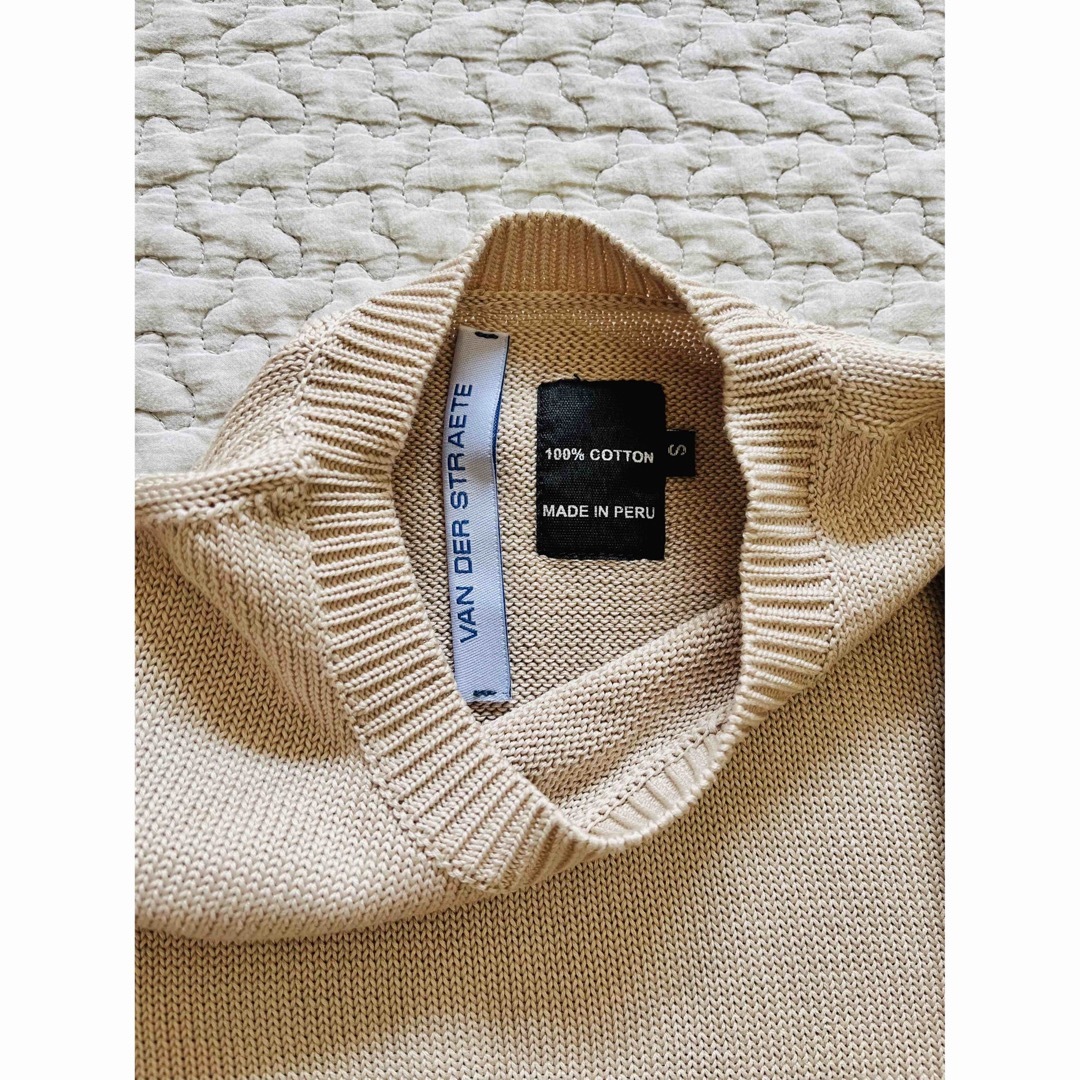 Bshop - THIBAULT VAN DER STRAETEコットンクルーネックニットベストの