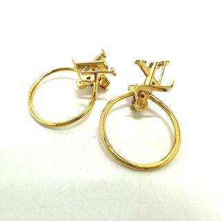 Louis Vuitton Nanogram hoop earrings (ORECCHINI NANOGRAM, M00397)