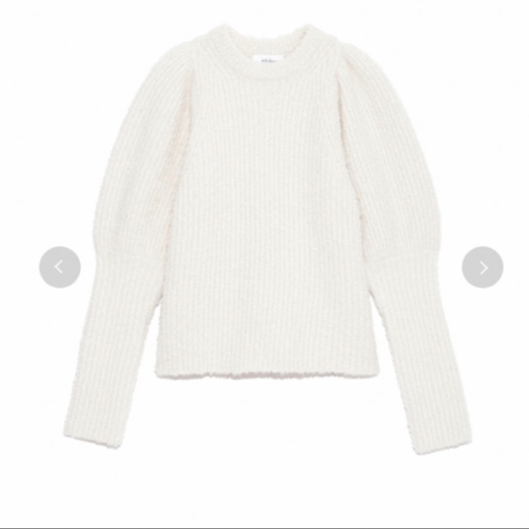 ボリュームスリーブニット　ZARA cygne ブルレア　OHGA heve