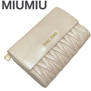 ミュウミュウ マトラッセ 財布(レディース)の通販 400点以上 | miumiu