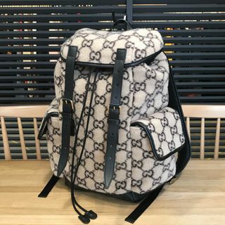 グッチ(Gucci)の新品同様 グッチ 入手困難 GGウール リュックサック バックパック(リュック/バックパック)