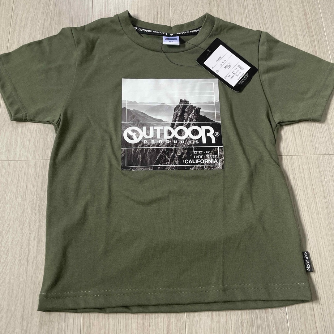 OUTDOOR(アウトドア)のoutdoor 半袖Tシャツ キッズ/ベビー/マタニティのキッズ服男の子用(90cm~)(Tシャツ/カットソー)の商品写真