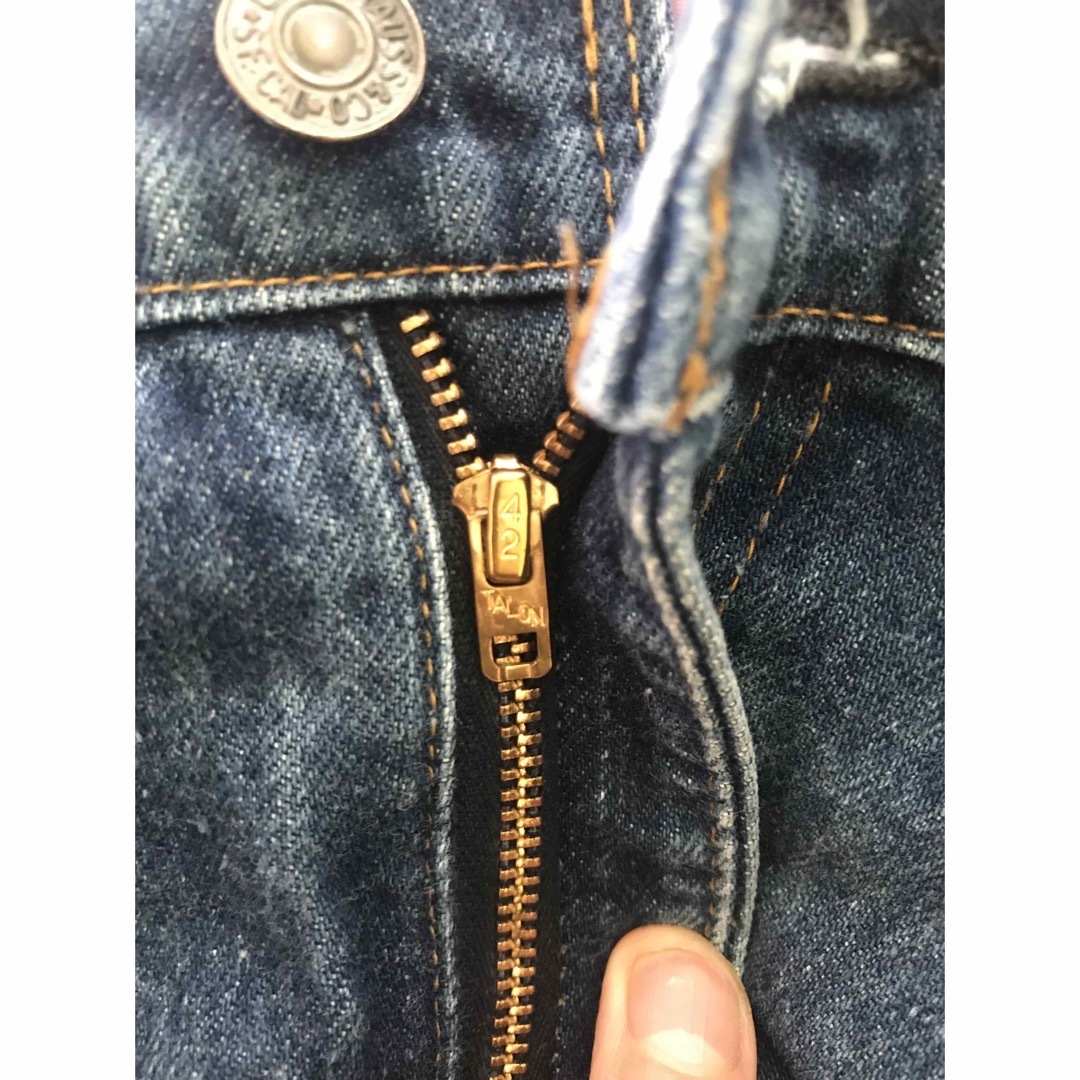 ○美品 levi's 505 66前期 リペアなし パッチありkudos